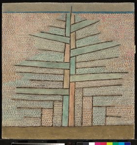 "Pin" (Pino) - Peinture de Paul Klee (1879-1940) de Paul Klee