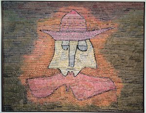 Retrato del reverendo Kol - Pintura de Paul Klee