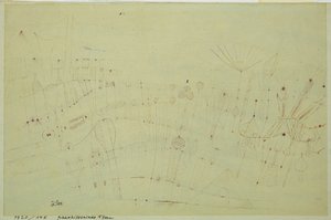 Vegetación prehistórica de Paul Klee