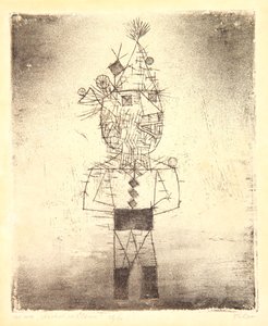 El payaso Prickle o Stachel der Clown de Paul Klee