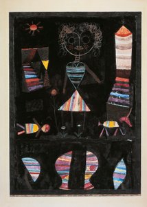 Teatro de marionetas (Puppet Theatre) de Paul Klee
