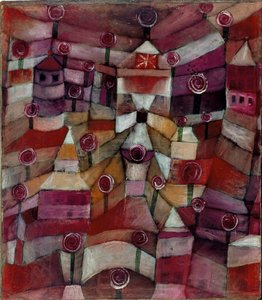 Jardín de rosas de Paul Klee