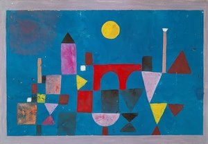 Puente rojo. 1928 de Paul Klee