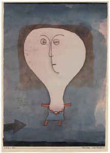 Susto de una Chica de Paul Klee