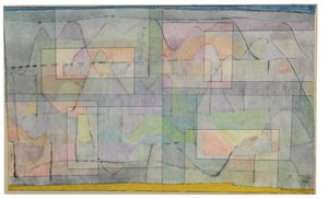Colonización en el Hill Country; Siedelung im Hugelland de Paul Klee