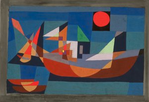 Barcos en reposo de Paul Klee