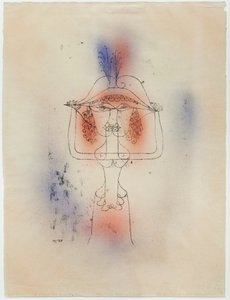 Cantante de ópera cómica de Paul Klee