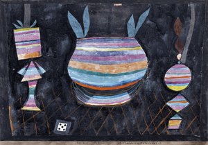 Naturaleza muerta con dados de Paul Klee