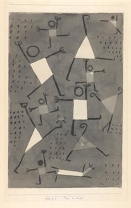 Tänze vor Angst, 1938 de Paul Klee
