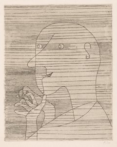 The Calculating Old Man de Paul Klee