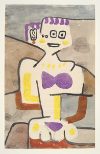La muchacha del norte, c.1939 (acuarela) de Paul Klee