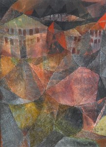 El hotel, 1913 de Paul Klee