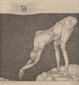 El monárquico, 1904 de Paul Klee