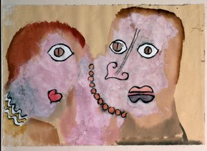 El collar (Acuarela de Paul Klee