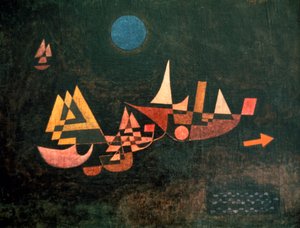 Los barcos parten, 1927 de Paul Klee