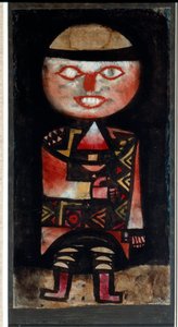 El cómico (Pintura de Paul Klee