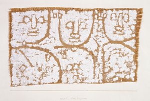 Tres figuras; tres unificadores de Paul Klee