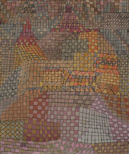 Castillo de la ciudad Kr.. de Paul Klee