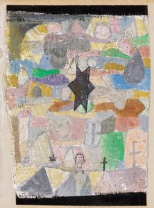 Bajo una estrella negra, 1918 de Paul Klee