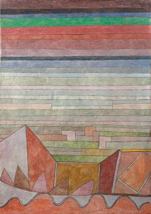 Vista del país fértil de Paul Klee