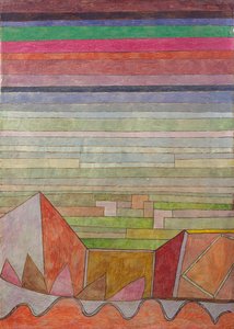 Vista al País Fértil Blick in das Fruchtland, 1932 de Paul Klee