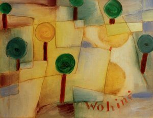 ¿A dónde? de Paul Klee
