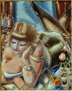 Mujer leyendo de Paul Kleinschmidt