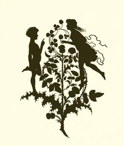 El sueño de una noche de verano, silueta de Paul Konewka