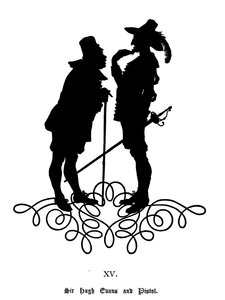 Sir Hugh Evans y Pistol de Paul Konewka