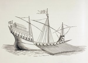 Galera del siglo XVI. de Paul Lacroix