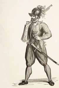 Arcabucero del siglo XVI. de Paul Lacroix