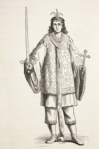 La página del Preste Juan. El Preste Juan también era conocido como Presbítero Johannes. de Paul Lacroix