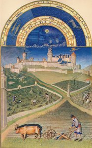 Marzo - el Château de Lusignan de Paul Limbourg