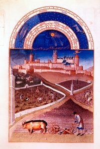 Marzo, 1412-1416 de Paul Limbourg