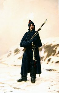 Soldado en la Nieve