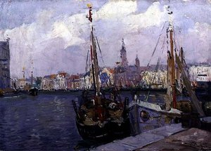 El Puerto de Ostende de Paul Mathieu