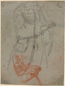 Studies of a Costume, Sleeve, and Hand de Paul Michel Hossard