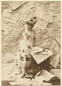 [Mlle Beaumaine, Théâtre des Variétés] de Paul Nadar