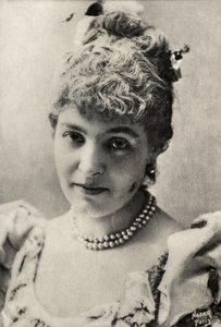 Retrato de Emilie Mily Meyer (foto) de Paul Nadar