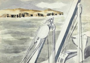 Costa cercana a Gibraltar de Paul Nash