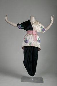 Vestido de noche sorbete de Paul Poiret