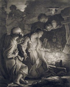 Natividad, 1727 de Paul Ponce Antoine Robert
