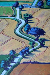 Camino en verano de cerca 2 de Paul Powis