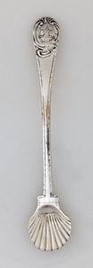 Cucharilla de mostaza o sal, 1781