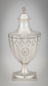 Urna de Azúcar, c.1795 de Paul Revere