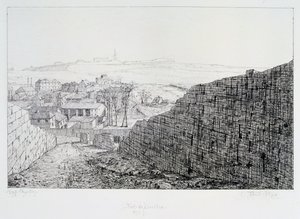 Fuerte de Bicetre, Sitio de París, 1870-1871 de Paul Roux