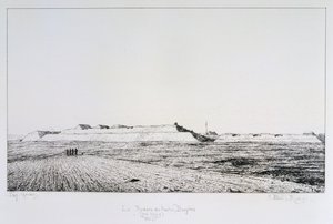 La Redoute des Haute Brugeres, Sitio de París, 1870-1871 de Paul Roux