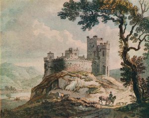Un castillo antiguo, c1764 de Paul Sandby