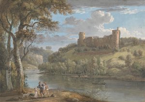 Castillo de Bothwell, desde el sur de Paul Sandby