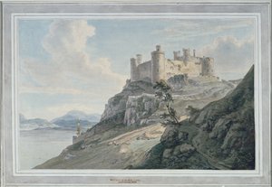 Castillo de Harlech de Paul Sandby